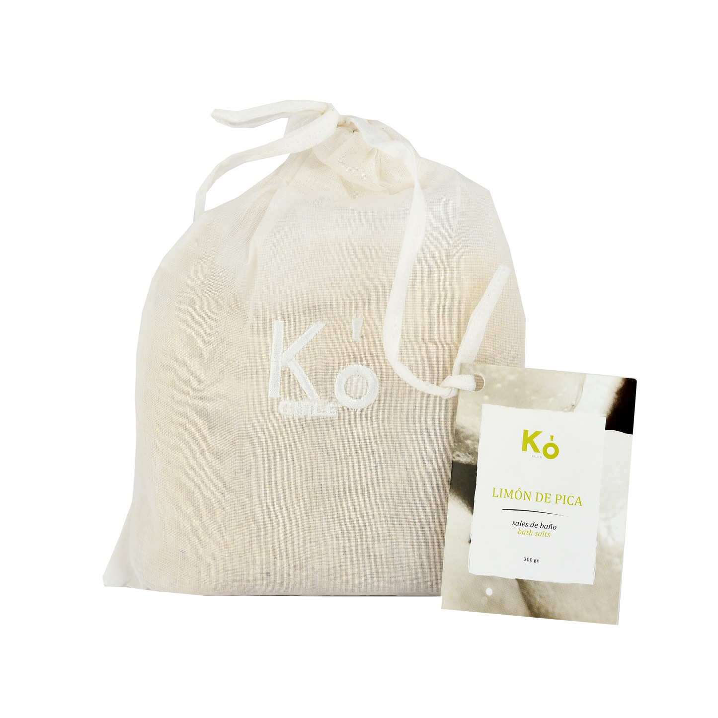 Sal de Baño Kó Limón de Pica 300 g.